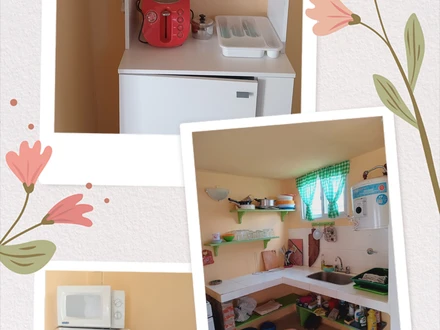 Cocina, Alquiler temporario de casa en San clemente del tuyu