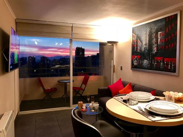 Arriendo temporario de departamento en Santiago