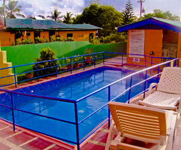 Piscina, Arriendo temporario de hotel en Providencia isla