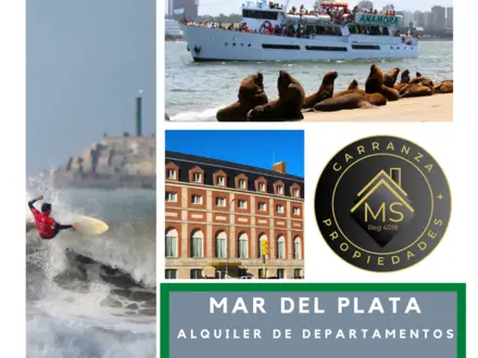 Alquiler temporario de apartamento em Mar del plata