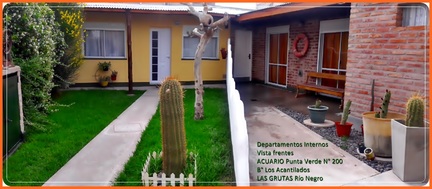 Alquiler temporario de apartamento em Las grutas