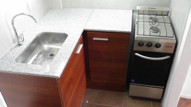 cocina, Alquiler temporario de departamento en Palermo