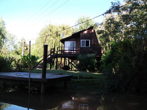 Alquiler temporario de cabaña en Delta del tigre