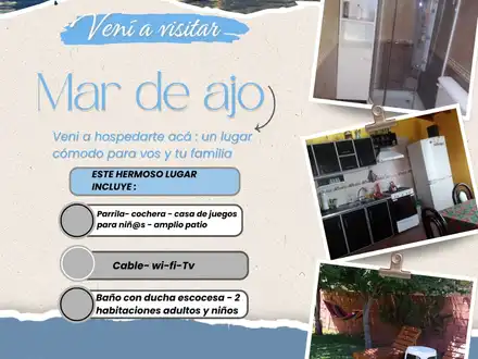 Alquiler temporario de casa em Mar de ajo