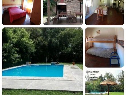 , Alquiler temporario de casa quinta en Villa rosa - pilar