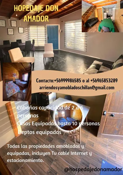 Arriendo temporario de cabana em Chillan viejo