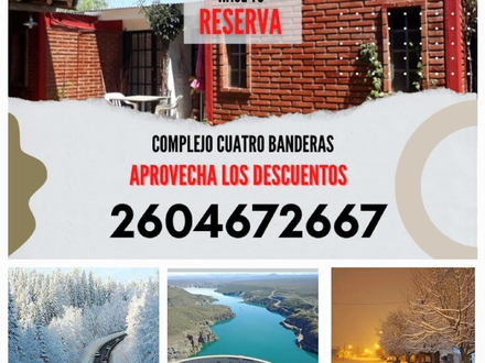 Alquiler temporario de caba&ntilde;a en San rafael mendoza