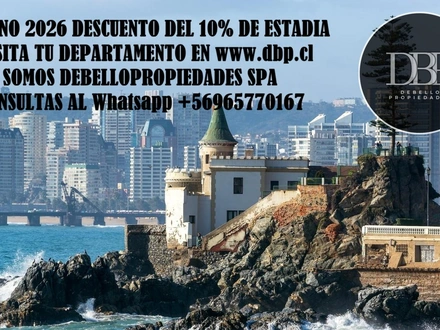 Arriendo temporario de apartamento em Viña del mar