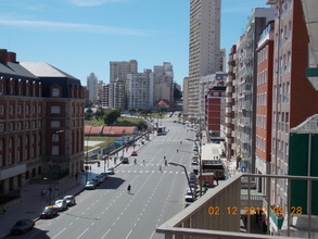 Vista desde otro de los balcones hacia el Torreon, Alquiler temporario de apartamento em Mar del plata