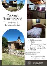 Alquiler temporario de casa en Cortadera