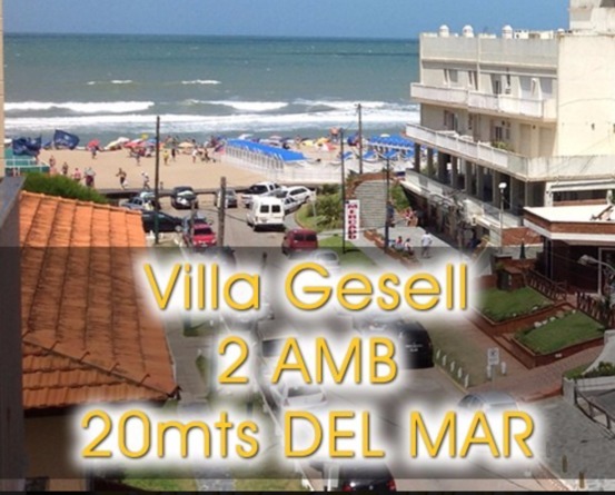 Alquiler temporario de departamento en Villa gesell