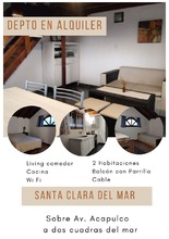 Alquiler temporario de apartamento em Santa clara del mar