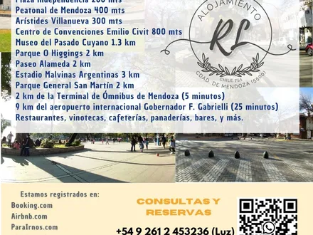 Alquiler temporario de departamento en Capital