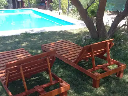 Alquiler temporario de caba&ntilde;a en Las heras