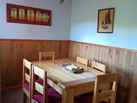 Comedor 6 puestos, Arriendo temporario de casa en Tratraico