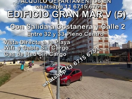 Alquiler temporario de apartamento em Santa teresita